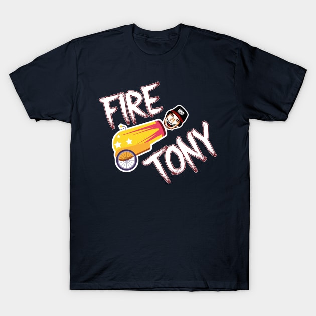 Fire Tony T-Shirt by Sox Populi